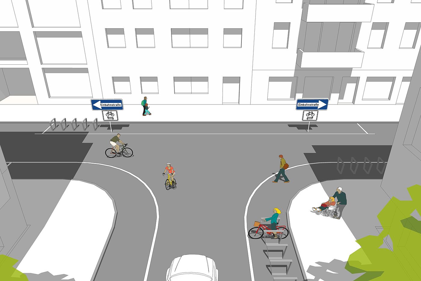 Modale Filter durch Verkehrszeichen Modale Filter durch Verkehrszeichen